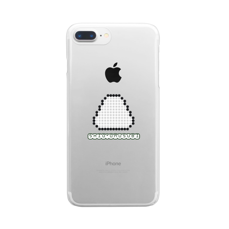 しおむすび アイロンビーズ風ドット絵 魔法使いの棘 Wonderwall 99degf Hal のクリアスマホケース Iphoneケース 通販 Suzuri スズリ