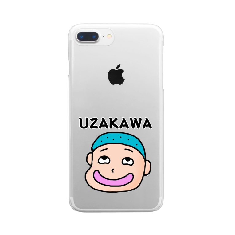 うざかわくん うざかわショップ Uzakawakun のクリアスマホケース Iphoneケース 通販 Suzuri スズリ