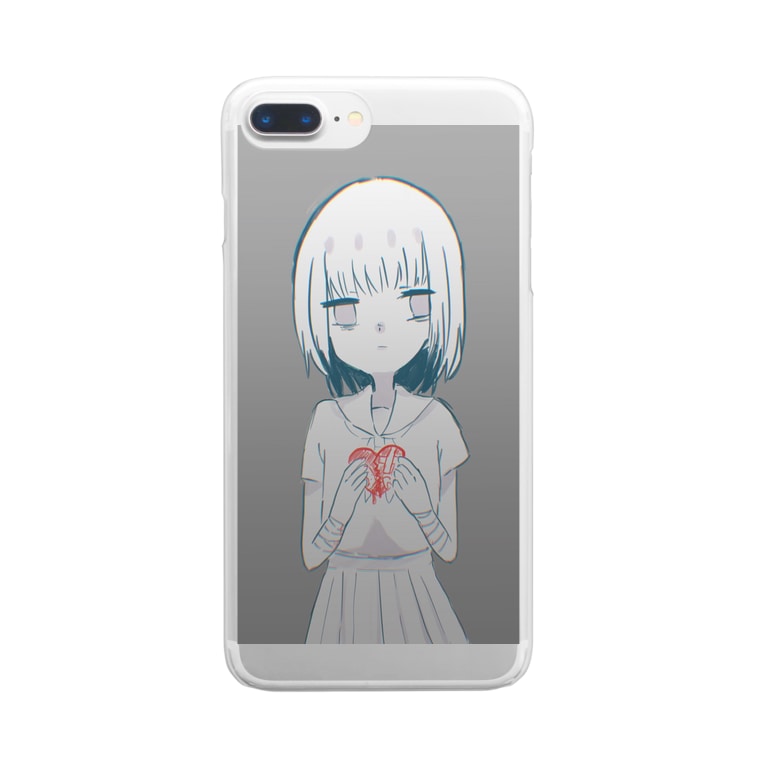 傷だらけのはーと Clear Smartphone Cases Iphone By 爛々 Rantamu0311 Suzuri