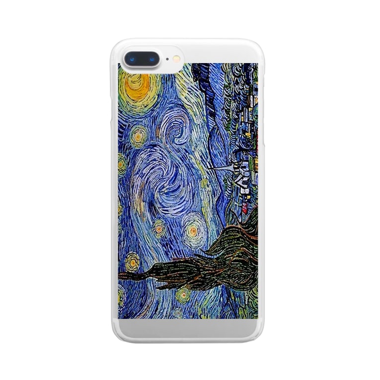 ゴッホ 星月夜 糸杉と村 名画スマホケース オンラインストア クラウド Side7cloud のクリアスマホケース Iphoneケース 通販 Suzuri スズリ ゴッホ 星月夜 糸杉と村 名画スマホケース オンラインストア クラウド Side7cloud のクリアスマホケース Iphoneケース 通販 Suzuri スズリ