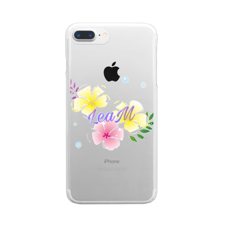 Leam 綺麗なハイビスカス柄 Leamのクリアスマホケース Iphoneケース 通販 Suzuri スズリ Leam 綺麗なハイビスカス柄 Leamのクリアスマホケース Iphoneケース 通販 Suzuri スズリ