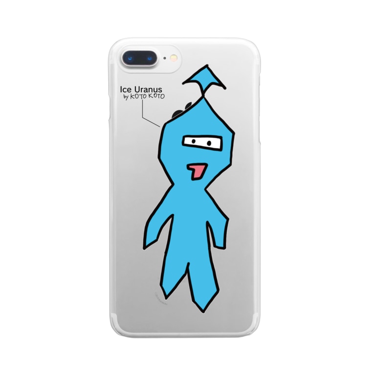 天王星 アイス ウラウス コトコト Kotokoto Brand のクリアスマホケース Iphoneケース 通販 Suzuri スズリ 天王星 アイス ウラウス コトコト Kotokoto Brand のクリアスマホケース Iphoneケース 通販 Suzuri スズリ