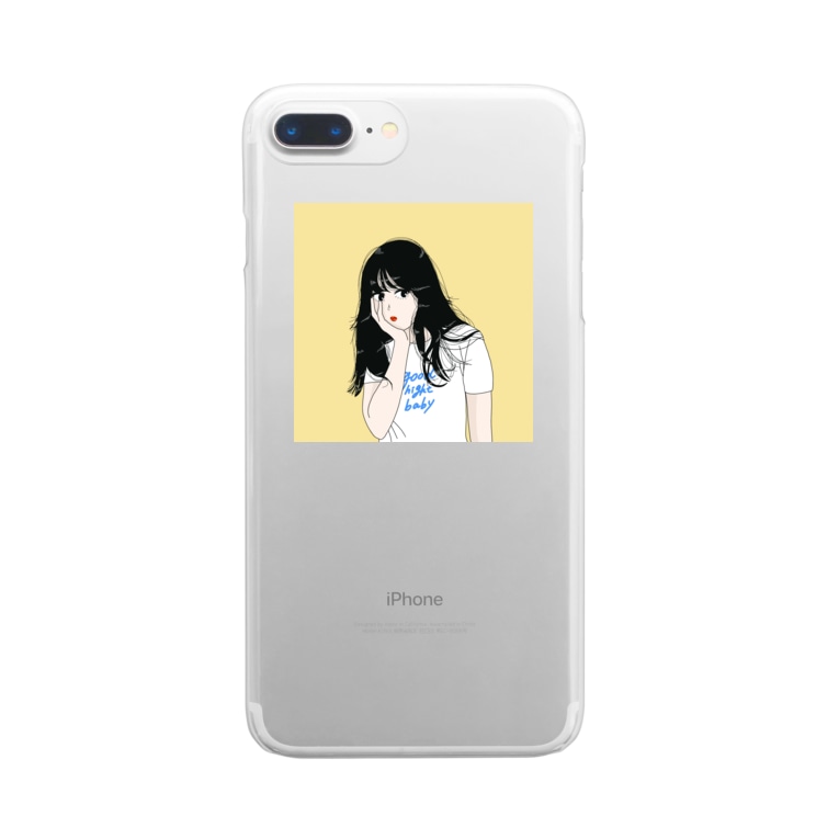 90年代のイケてる彼女 Loulou Chankawa のクリアスマホケース Iphoneケース 通販 Suzuri スズリ 90年代のイケてる彼女 Loulou Chankawa のクリアスマホケース Iphoneケース 通販 Suzuri スズリ