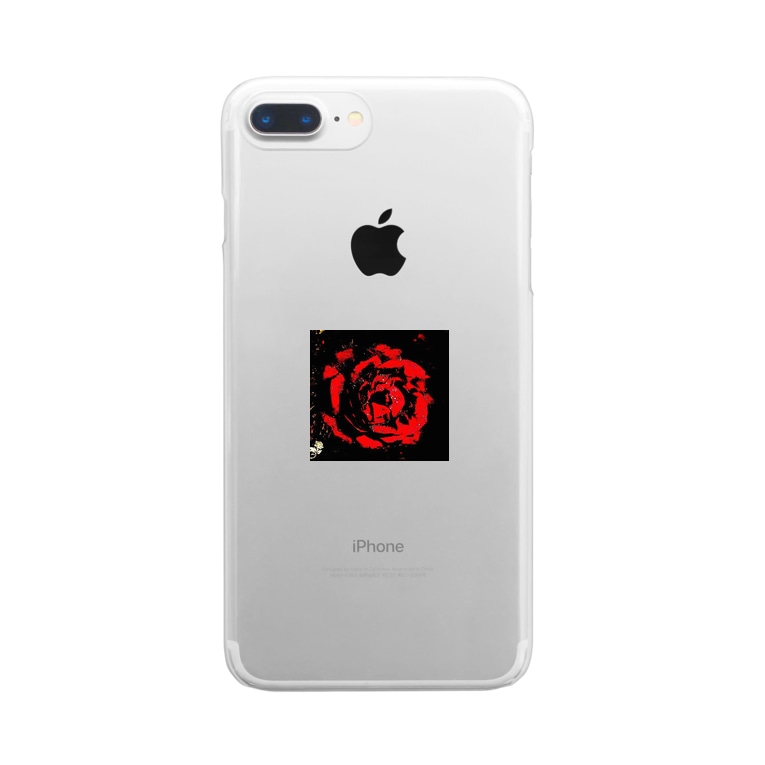 赤い薔薇 Hitoshiの部屋 Hitoshi009 のクリアスマホケース Iphoneケース 通販 Suzuri スズリ