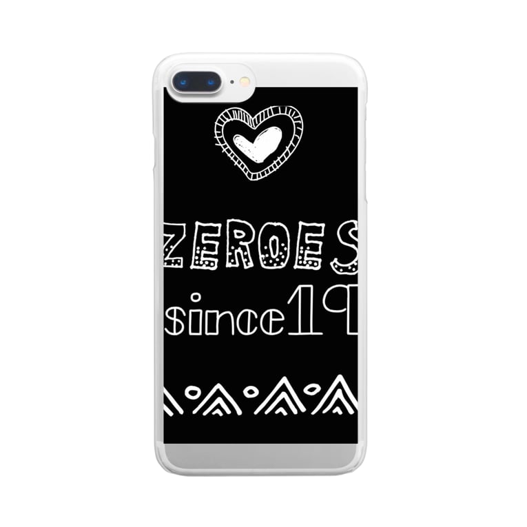 Zeroesシリーズかわいい系 Nitobeinazouのクリアスマホケース Iphoneケース 通販 Suzuri スズリ