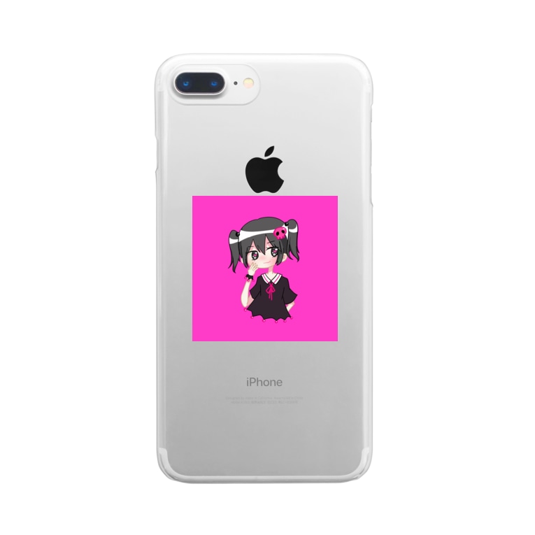 クロミちゃんの擬人化ちゃん Clear Smartphone Cases Iphone By Poke Zeru Suzuri クロミちゃんの擬人化ちゃん Clear Smartphone Cases Iphone By Poke Zeru Suzuri