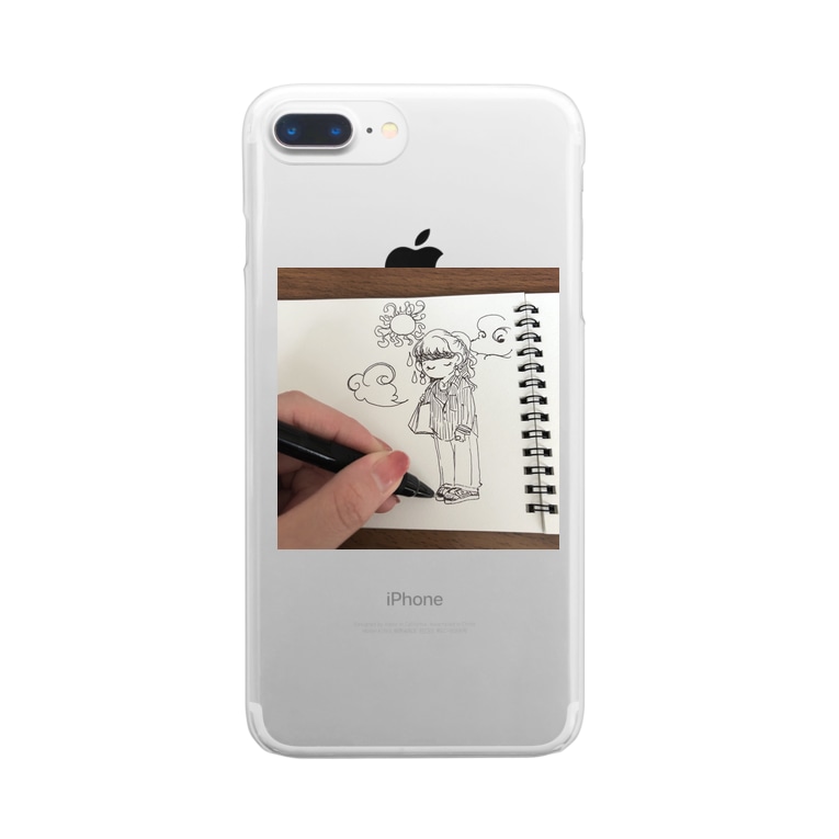 モノ子2 Mzk Iのクリアスマホケース Iphoneケース 通販 Suzuri スズリ モノ子2 Mzk Iのクリアスマホケース Iphoneケース 通販 Suzuri スズリ