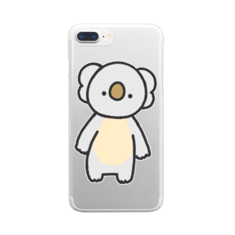 こあら Toca こあらのスタンプ販売中 3toca76 のクリアスマホケース Iphoneケース 通販 Suzuri スズリ