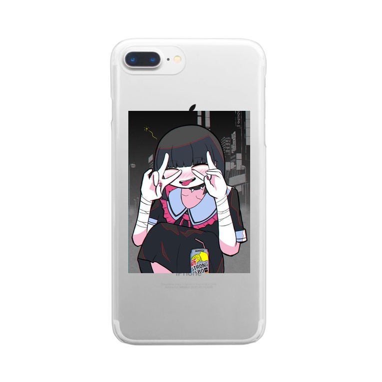 上機嫌酔っ払いメンヘラナオンさん はらだアル Cisky262 のクリアスマホケース Iphoneケース 通販 Suzuri スズリ 上機嫌酔っ払いメンヘラナオンさん はらだアル Cisky262 のクリアスマホケース Iphoneケース 通販 Suzuri スズリ