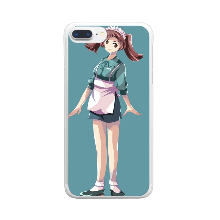 Maide Clear Smartphone Cases Iphone By 渡来人 Ganmodoki14umee Suzuri