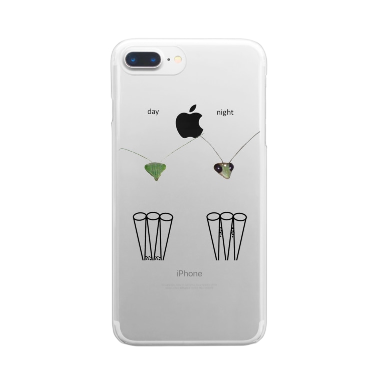 カマキリの昼と夜の複眼 英語 背景透過ver Clear Smartphone Cases Iphone By L Arctoa Suzuri カマキリの昼と夜の複眼 英語 背景透過ver Clear Smartphone Cases Iphone By L Arctoa Suzuri