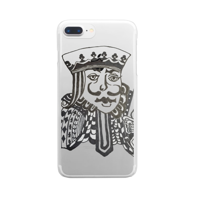 トランプキング Ryuu 絵描き師 依頼はdmください Ryuu のクリアスマホケース Iphoneケース 通販 Suzuri スズリ トランプキング Ryuu 絵描き師 依頼はdmください Ryuu のクリアスマホケース Iphoneケース 通販 Suzuri スズリ