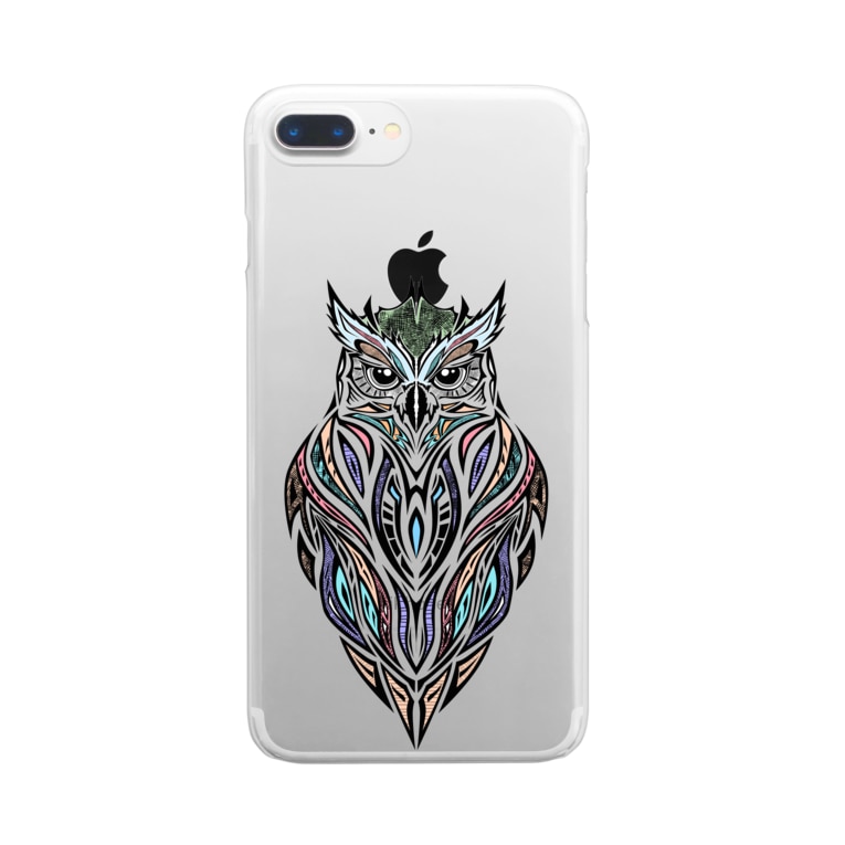 フクロウ イラスト I Asis D Shop I Ashis Design のクリアスマホケース Iphoneケース 通販 Suzuri スズリ フクロウ イラスト I Asis D Shop I Ashis Design のクリアスマホケース Iphoneケース 通販 Suzuri スズリ