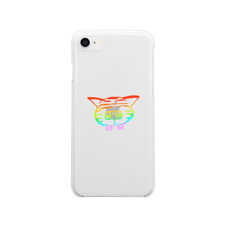 ジト目の虎くん 虹色バージョン 気ままままに Amarettokhl のクリアスマホケース Iphoneケース 通販 Suzuri スズリ ジト目の虎くん 虹色バージョン 気ままままに Amarettokhl のクリアスマホケース Iphoneケース 通販 Suzuri スズリ