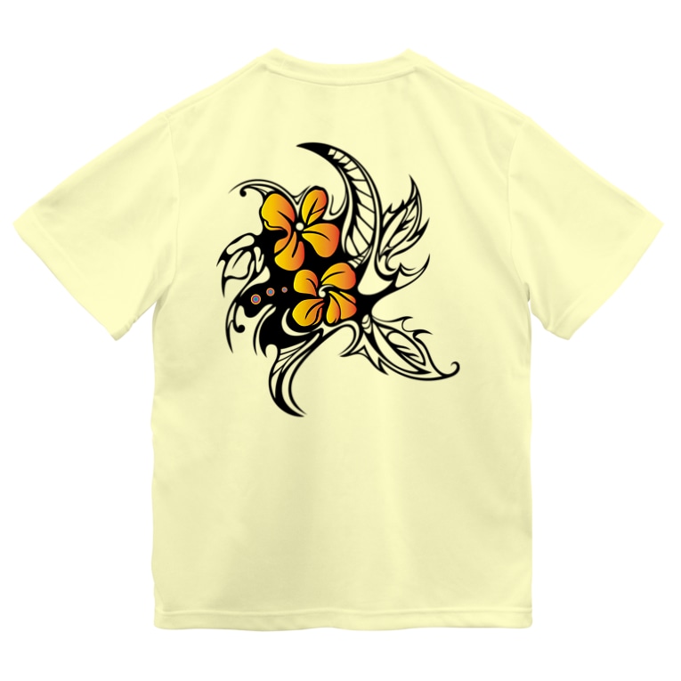 トライバル【花】 / Tribal 70 Design ( Tribal-70-Design )のドライTシャツ通販 ∞ SUZURI（スズリ）