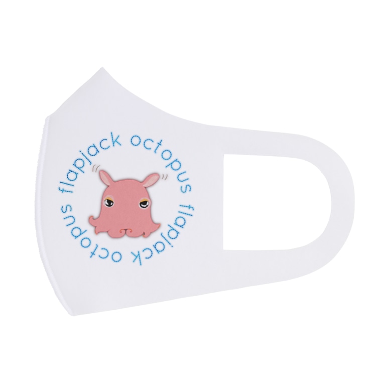 Flapjack Octopus メンダコ 英語バージョン Lalahangeul Konohana のフルグラフィックマスク通販 Suzuri スズリ
