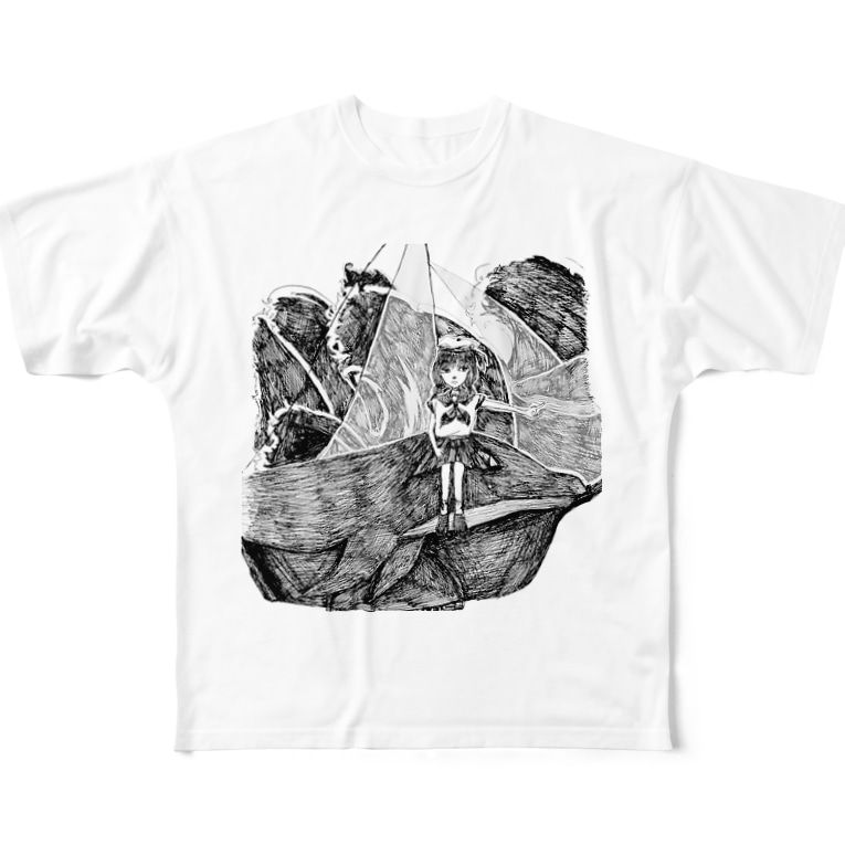 海の魔法使い イラスト屋さん Kraf のフルグラフィックtシャツ通販 Suzuri スズリ 海の魔法使い イラスト屋さん Kraf のフルグラフィックtシャツ通販 Suzuri スズリ