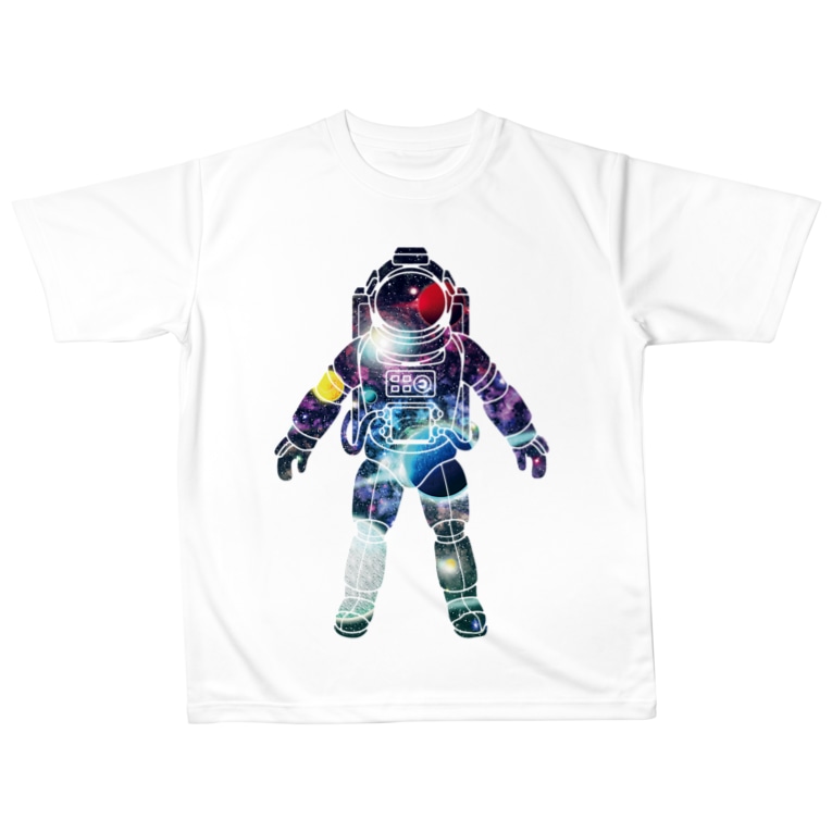 夢見る宇宙服 プラネット Cɐkeccoo Bgatann のフルグラフィックtシャツ通販 Suzuri スズリ