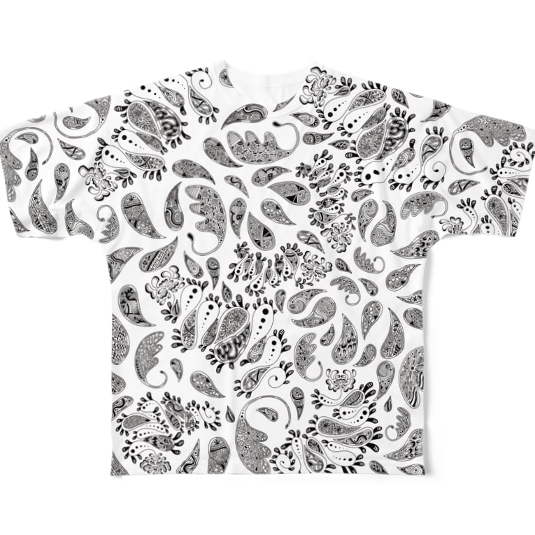 ペイズリー柄 Tommmmyのフルグラフィックtシャツ通販 Suzuri スズリ