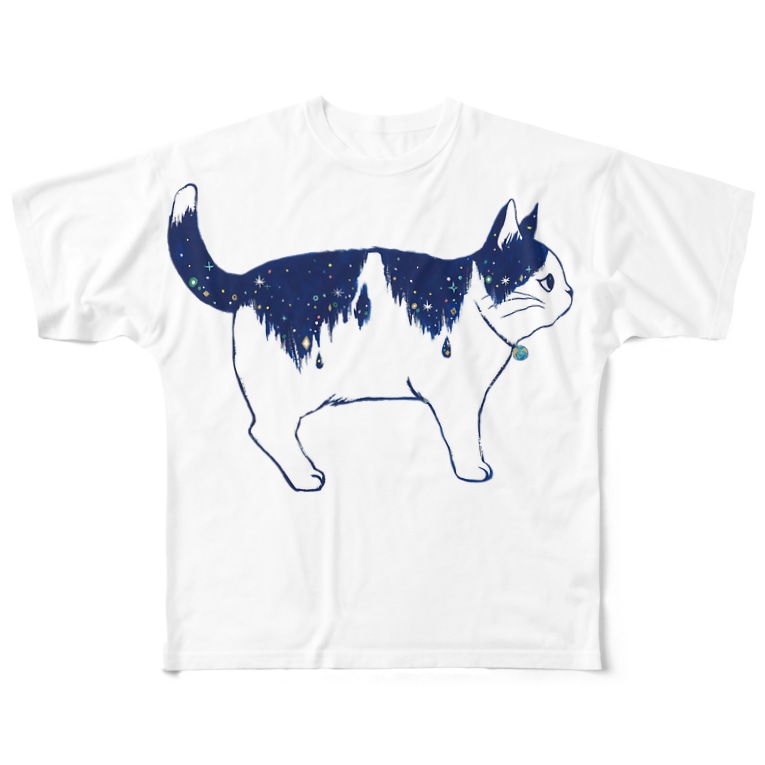 宇宙ねこ Nekonekko Maikamakura のフルグラフィックtシャツ通販 Suzuri スズリ 宇宙ねこ Nekonekko Maikamakura のフルグラフィックtシャツ通販 Suzuri スズリ