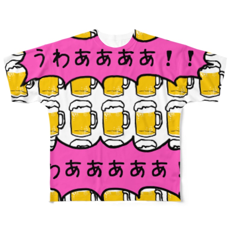 うわあああああああああ 公式 日本残業協会 Joa Zkyokai のフルグラフィックtシャツ通販 Suzuri スズリ