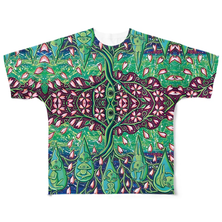 それぞれの世界全面tシャツ ういりおのお店やさん Uirio のフルグラフィックtシャツ通販 Suzuri スズリ それぞれの世界全面tシャツ ういりおのお店やさん Uirio のフルグラフィックtシャツ通販 Suzuri スズリ
