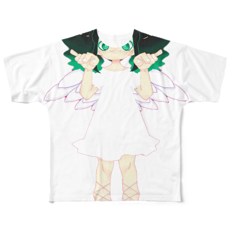 ゆめかわいい天使ちゃん Huminressのフルグラフィックtシャツ通販 Suzuri スズリ