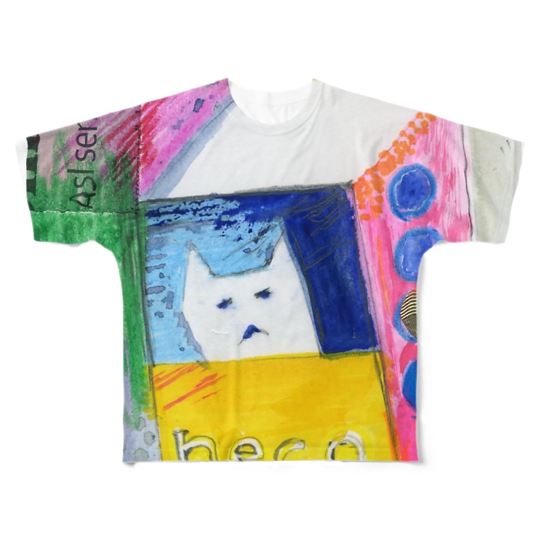 はこいりねこ キムラトモミ Chihatoma のフルグラフィックtシャツ通販 Suzuri スズリ