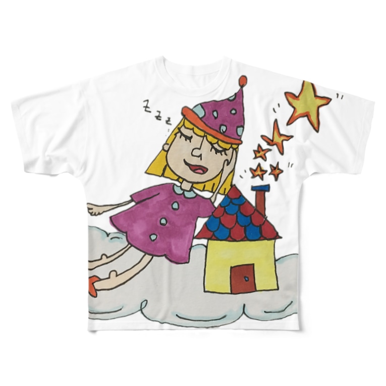 スリーパー しののイラストグッズの店 Shinookazaki のフルグラフィックtシャツ通販 Suzuri スズリ