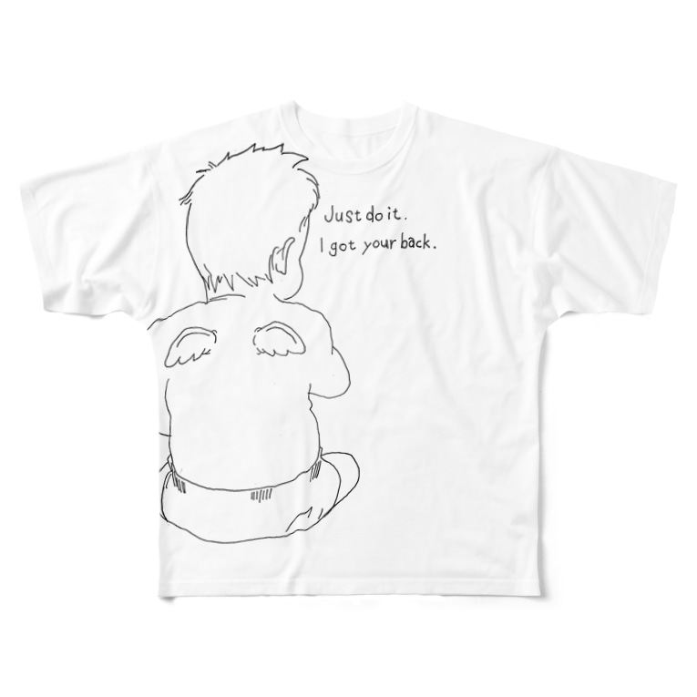 前だけ見なさい 後ろは任せとけ マグダラのヒカル 堕天使垢 Hikaru 55crypto のフルグラフィックtシャツ通販 Suzuri スズリ 前だけ見なさい 後ろは任せとけ マグダラのヒカル 堕天使垢 Hikaru 55crypto のフルグラフィックtシャツ通販 Suzuri スズリ