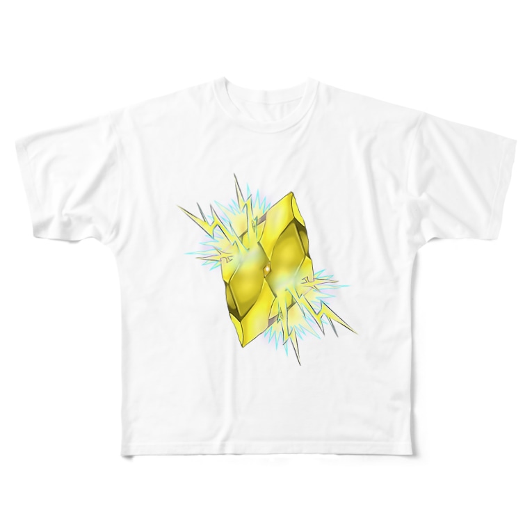フェイクディガー 雷の黄色い宝石 Ejpゲームズ Otemachispin のフルグラフィックtシャツ通販 Suzuri スズリ フェイクディガー 雷の黄色い宝石 Ejpゲームズ Otemachispin のフルグラフィックtシャツ通販 Suzuri スズリ