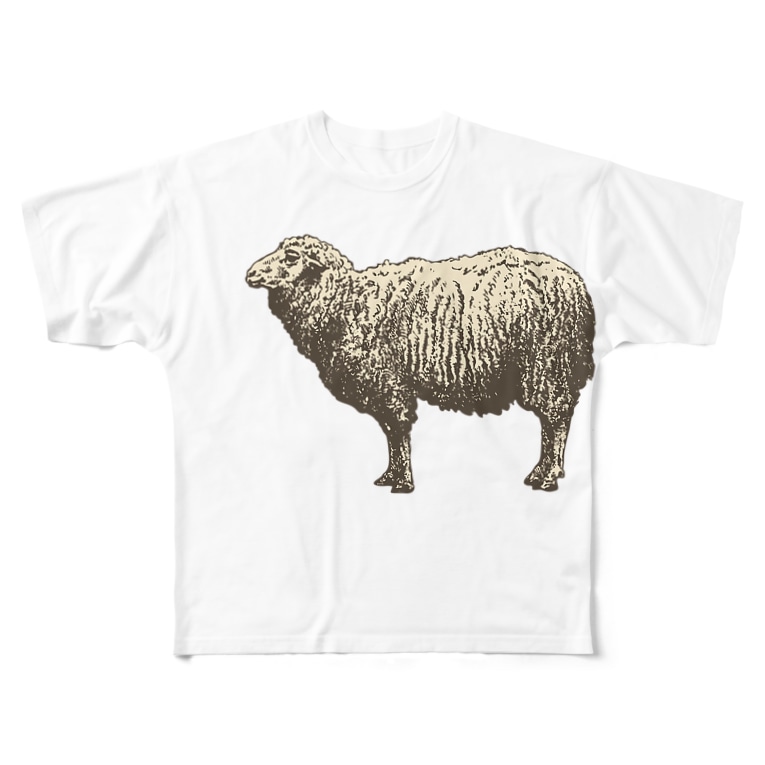 もこもこウールのひつじくん シュールな動物たち Zooooo のフルグラフィックtシャツ通販 Suzuri スズリ もこもこウールのひつじくん シュールな動物たち Zooooo のフルグラフィックtシャツ通販 Suzuri スズリ