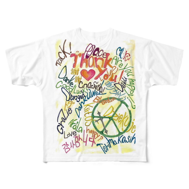 世界のありがとう 0800 0228のフルグラフィックtシャツ通販 Suzuri スズリ 世界のありがとう 0800 0228のフルグラフィックtシャツ通販 Suzuri スズリ