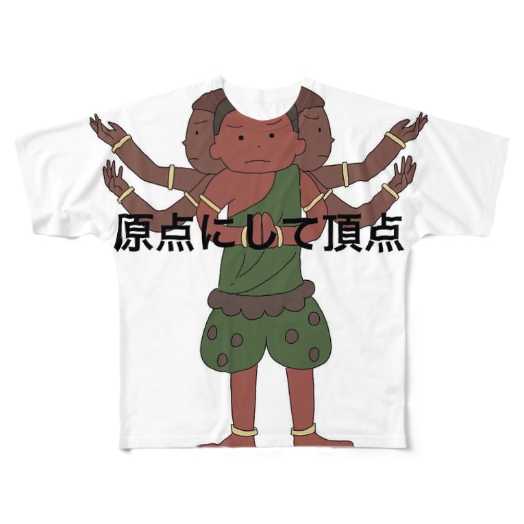 菩薩 原点にして頂点 Kararen Umaumaのフルグラフィックtシャツ通販 Suzuri スズリ