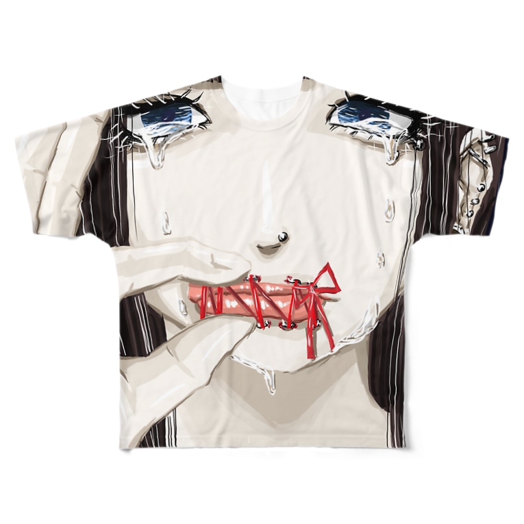 メンヘラっぽい絵 ぶんちく Bunchikudayo のフルグラフィックtシャツ通販 Suzuri スズリ