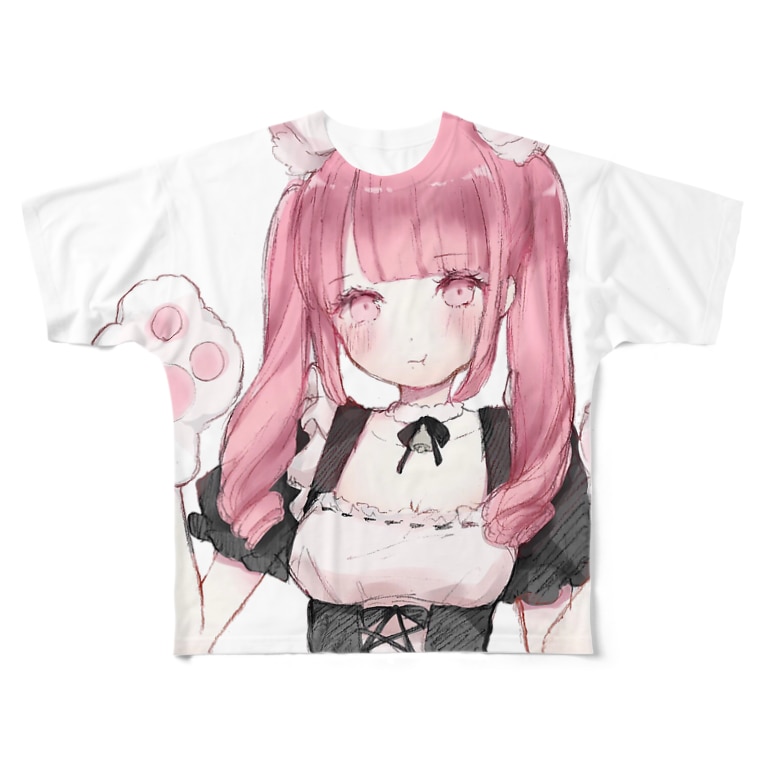 にゃんぽこら つきみ Tukimi135 のフルグラフィックtシャツ通販 Suzuri スズリ