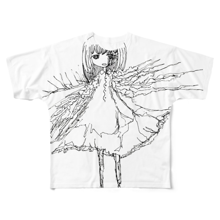 すべてを司るもの 背景透過ver おもちのさなぎ Unayomo のフルグラフィックtシャツ通販 Suzuri スズリ