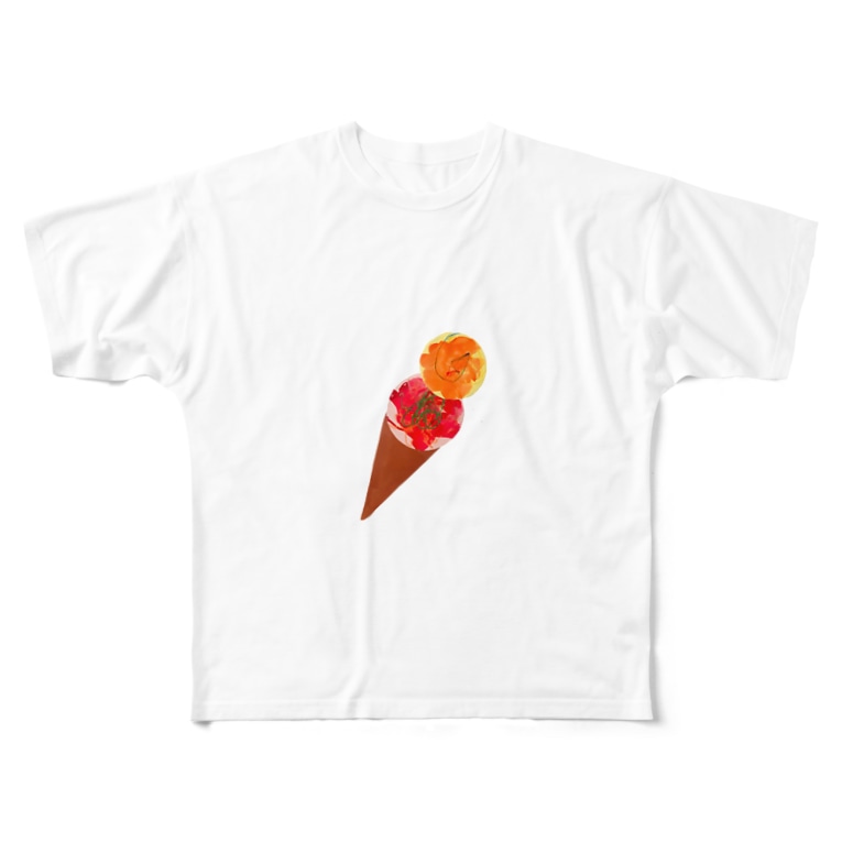 アイスクリーム食べたい Mika Nomura Kagayakueveryday のフルグラフィックtシャツ通販 Suzuri スズリ アイスクリーム食べたい Mika Nomura Kagayakueveryday のフルグラフィックtシャツ通販 Suzuri スズリ