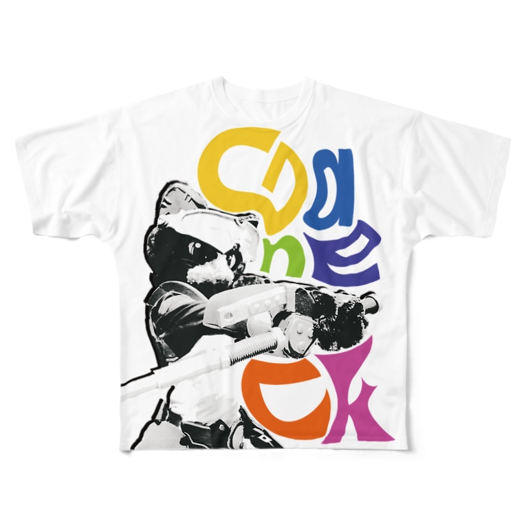 宇宙人ネコとグニャグニャ文字 カラフル ギャネック屋 Suzuri店 Gkn Gyanekku のフルグラフィックtシャツ通販 Suzuri スズリ 宇宙人ネコとグニャグニャ文字 カラフル ギャネック屋 Suzuri店 Gkn Gyanekku のフルグラフィックtシャツ通販 Suzuri スズリ