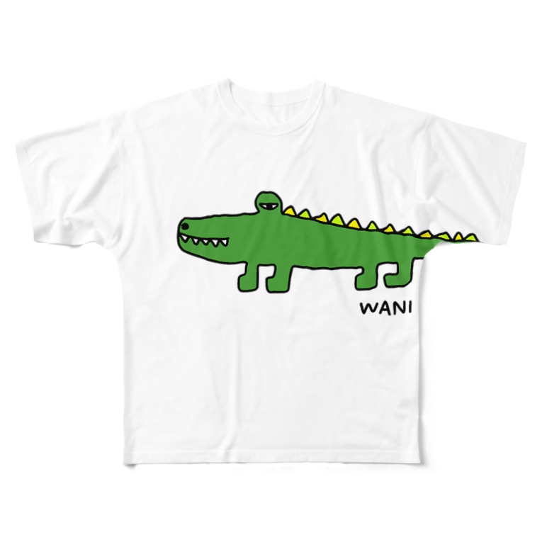 ワニg 下手な絵 麦畑 Mugibatake のフルグラフィックtシャツ通販 Suzuri スズリ ワニg 下手な絵 麦畑 Mugibatake のフルグラフィックtシャツ通販 Suzuri スズリ