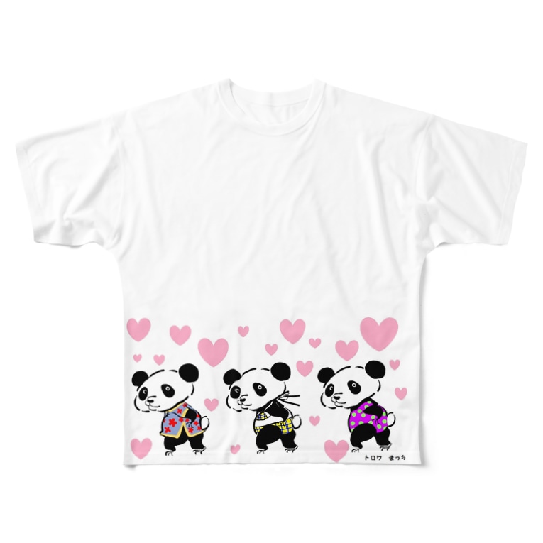 可愛いパンダ トロワ イラスト 写真館 Masatorowa のフルグラフィックtシャツ通販 Suzuri スズリ 可愛いパンダ トロワ イラスト 写真館 Masatorowa のフルグラフィックtシャツ通販 Suzuri スズリ