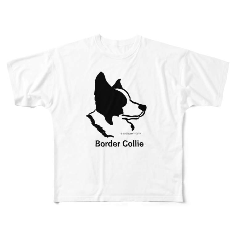 ボーダーコリー 愛犬シリーズ Master Of Youth Master Of Youth のフルグラフィックtシャツ通販 Suzuri スズリ