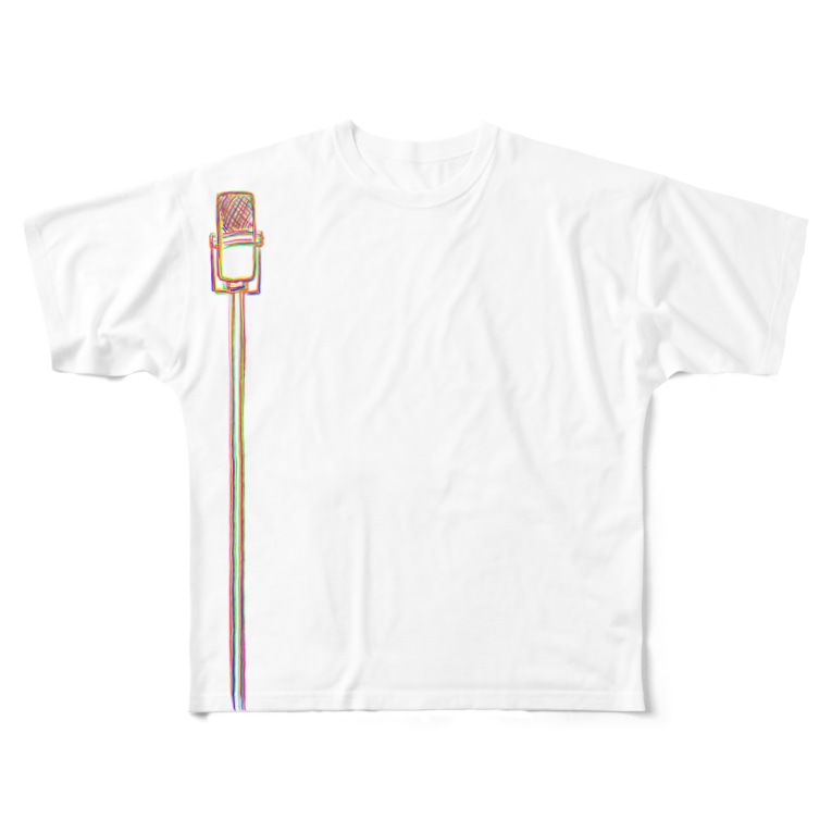 38マイク リクエストイラスト 松村ゆり Mtmr Yr のフルグラフィックtシャツ通販 Suzuri スズリ