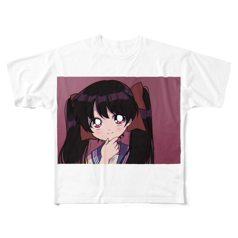 昔風イラスト Hukouco2のフルグラフィックtシャツ通販 Suzuri スズリ