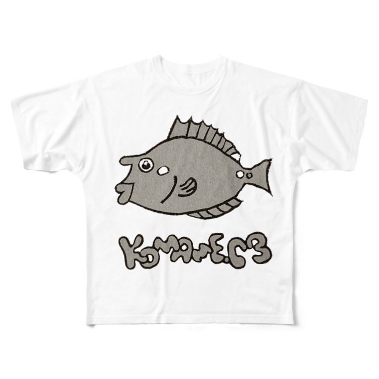 チヌまん こまめシーサー Komame C3 のフルグラフィックtシャツ通販 Suzuri スズリ