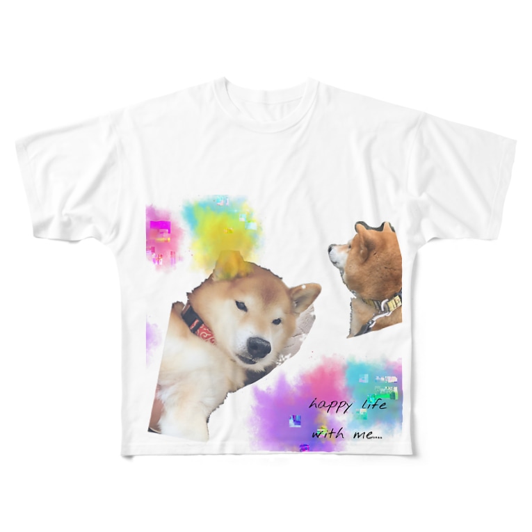 柴犬 りょうまくん Todochanのフルグラフィックtシャツ通販 Suzuri スズリ