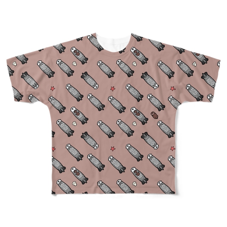 ラッコがいっぱい へきらっこ Hekirakko のフルグラフィックtシャツ通販 Suzuri スズリ ラッコがいっぱい へきらっこ Hekirakko のフルグラフィックtシャツ通販 Suzuri スズリ