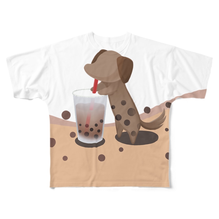 タピオカラテッテ ミルクティver 子葉 イラスト依頼募集中 Gzr7611 のフルグラフィックtシャツ通販 Suzuri スズリ タピオカラテッテ ミルクティver 子葉 イラスト依頼募集中 Gzr7611 のフルグラフィックtシャツ通販 Suzuri スズリ
