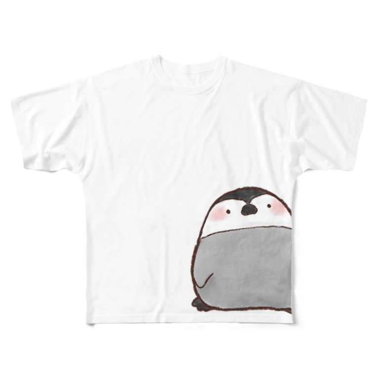 ペンギンです タカオエリ イラストレーター Eri Hoccori のフルグラフィックtシャツ通販 Suzuri スズリ