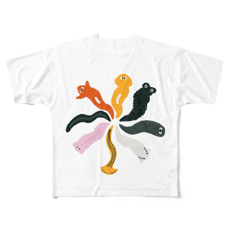 プラナリアンズ Full Graphic T Shirts By プラナリアくんの日常 Nanopore Suzuri プラナリアンズ Full Graphic T Shirts By プラナリアくんの日常 Nanopore Suzuri